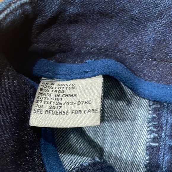 Tractr Girls Denim Skirt Frayed hem size M - Picture 5 of 6